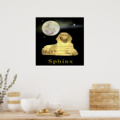 Poster sphinx à l'affiche du soir (Cuisine)