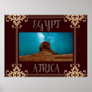 Poster Sphinx : Égypte