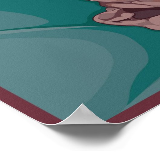 Poster Sphinx Joueur (Coin)