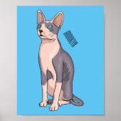 Poster Sphynx cat (Devant)