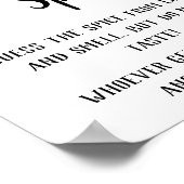 Poster "Spice It Up : Name That Spice Fête des mariées Ga (Coin)