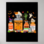 Poster Spice Propofol Ativan Versé Haldol Halloween Nurs (Devant)