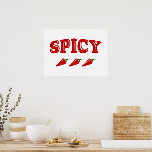 POSTER SPICY (Cuisine)