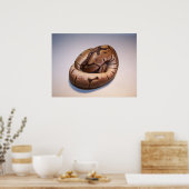 Poster Spider Ball Python (Keuken)