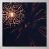 Poster Spider Firework (Devant)