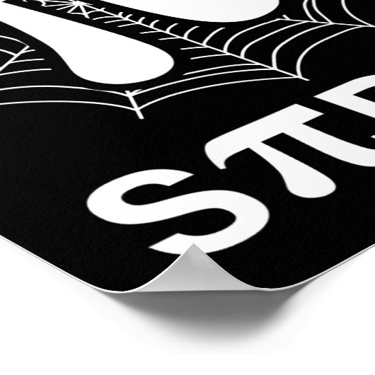 Poster Spider Pi Spider Science Math Enseignant Funny Spi (Coin)