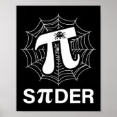 Poster Spider Pi Spider Science Math Enseignant Funny Spi (Devant)
