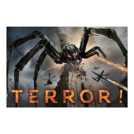 Poster Spider Terror 09 Perfect Poster (Voorkant)