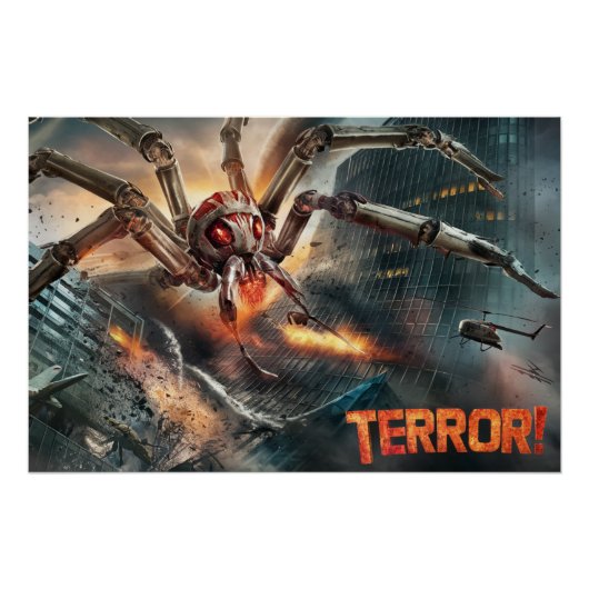 Poster Spider Terror Perfect Poster (Voorkant)