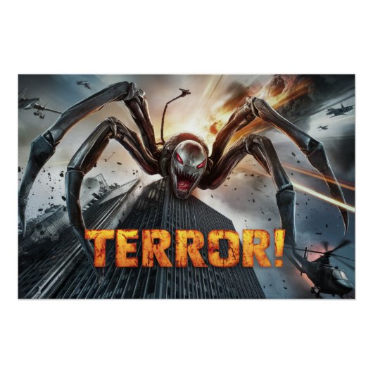 Poster Spider Terror Perfect Poster (Voorkant)