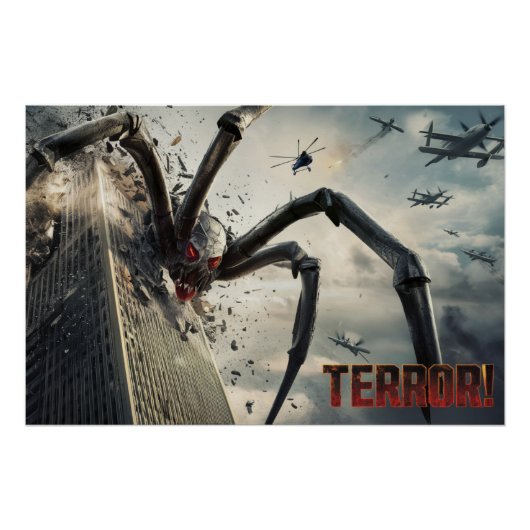Poster Spider Terror Perfect Poster (Voorkant)