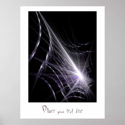 Poster Spider Web (Devant)