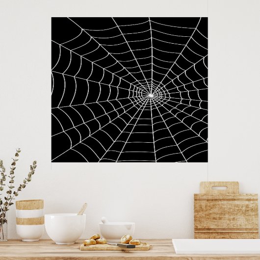Poster Spider Web (Cuisine)
