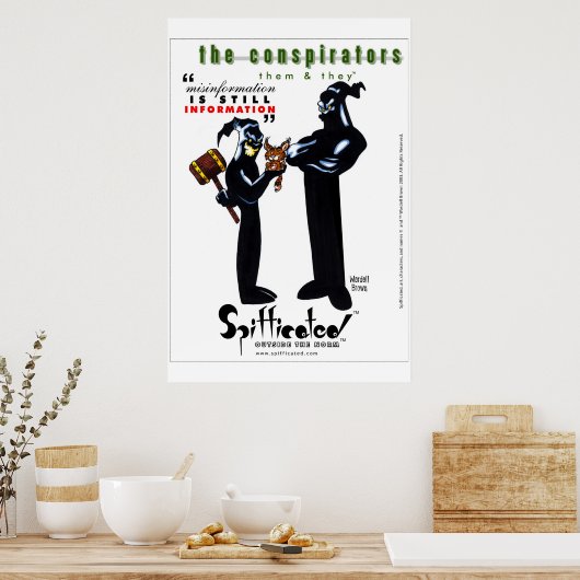 Poster Spifficated - Les conspirateurs (Cuisine)