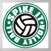 Poster Spike_It_Volleyball (Devant)