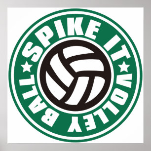 Poster Spike_It_Volleyball