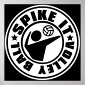 Poster Spike_It_Volleyball (Devant)