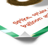 Poster Spike's balloon monkey magic (Coin)