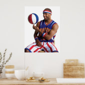 Poster spin de la bille du temps de vol (Cuisine)