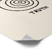 Poster Spinning Truth (Coin)