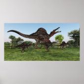 Poster Spinosaurus Mère Imprimer (Devant)