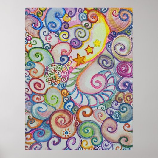 Poster spiral colores  (Devant)