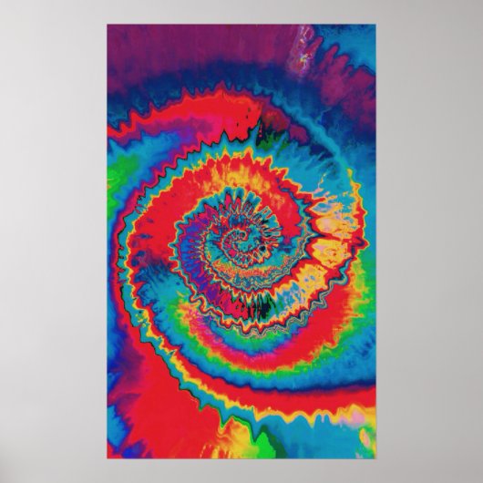 Poster Spiral cravate-Dye (Devant)