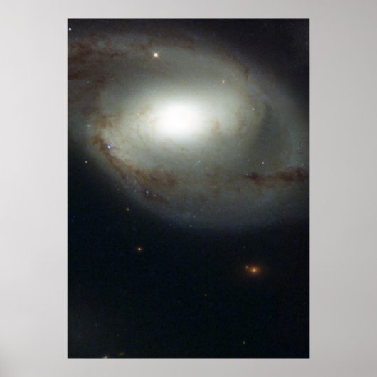 Poster Spiral Galaxy NGC 4319 et Quasar Markarian 205 (Devant)