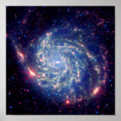 Poster Spiral Messier Galaxy (Devant)