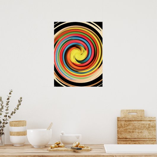 Poster Spirale (Cuisine)
