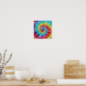 Poster Spirale arc-en-ciel (Cuisine)