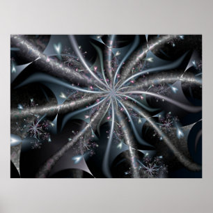 Poster Spirale cardiaque flottante