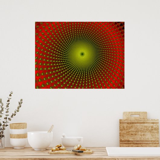 Poster Spirale de cheval de mer (Imprimer) (Cuisine)