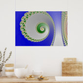 Poster Spirale de couleur (Cuisine)