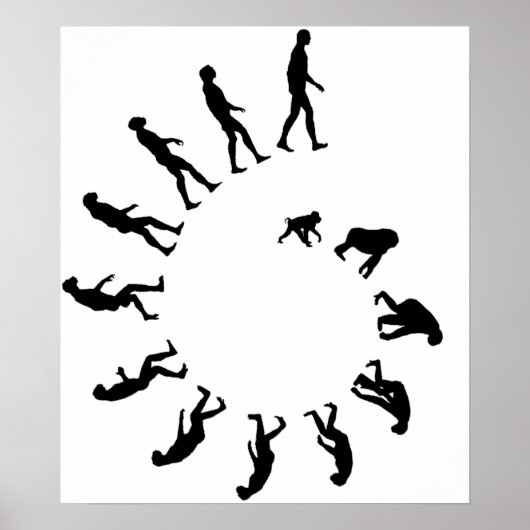 Poster Spirale de l'évolution (Devant)