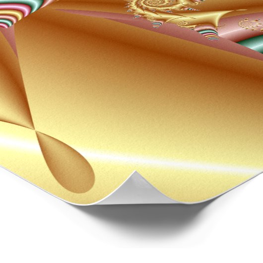 Poster Spirale d'or (Coin)