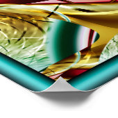 Poster Spirale dorée (Coin)