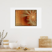 Poster Spirale du lac Fire (Cuisine)