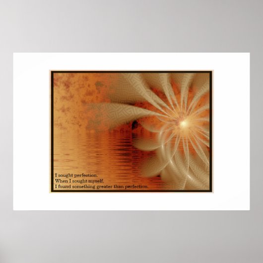 Poster Spirale du lac Fire (Devant)