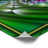 Poster Spirale en fleur de mer (Coin)