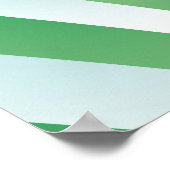 Poster Spirale en vert et bleu pâle (Coin)