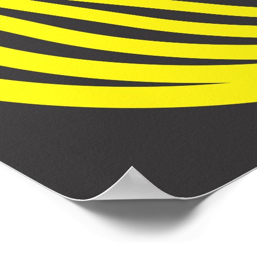 Poster Spirale hypnotique (Coin)