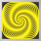 Poster Spirale hypnotique (Devant)