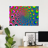 Poster Spirale inverse (Bureau à domicile)