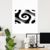 Poster spirale logarithmique vx (Bureau à domicile)
