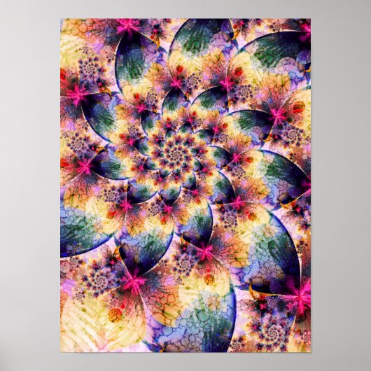 Poster Spirale printanière (Devant)