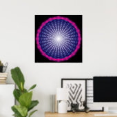 Poster Spirale vortex (Bureau à domicile)