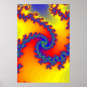 Poster : Spirales Fractées