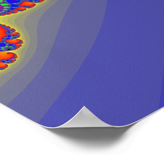 Poster : Spirales Fractées (Coin)