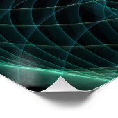 Poster Spirales infinies (Coin)